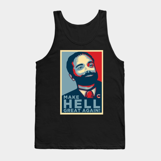 Make Hell Great Again Tank Top by Dralin